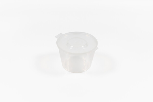 Caserola dressing cu capac 120 ml PP [50buc]