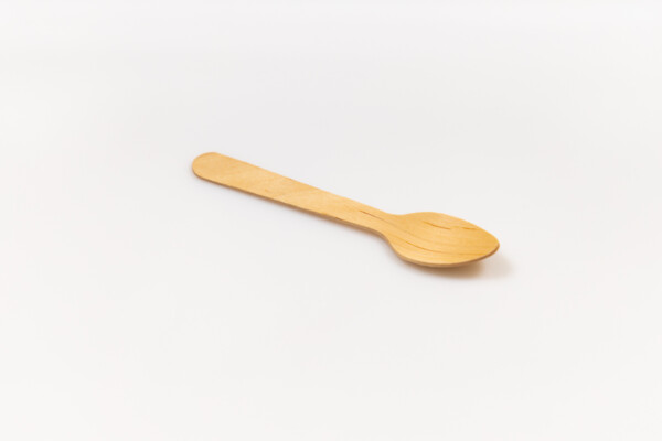 Lingură din lemn, 16 cm [100 buc]