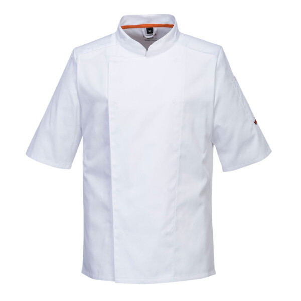 Jacheta bucatar MeshAir S/S C738  Portwest-Alb-2XL