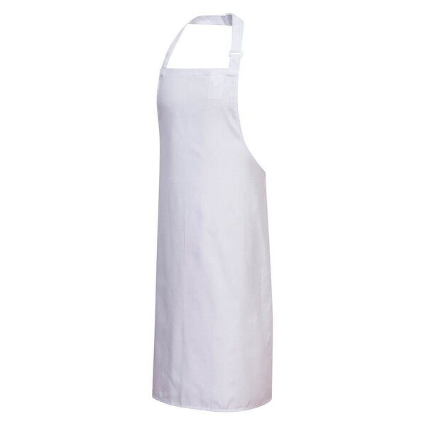 Sort din polibumbac cu pieptar S841 Portwest-Alb